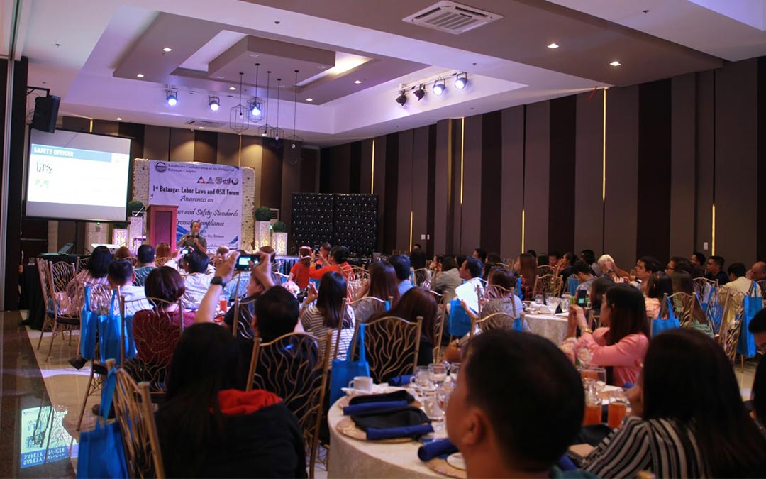 ECOP Batangas holds its 1st Labor Laws and OSH Forum