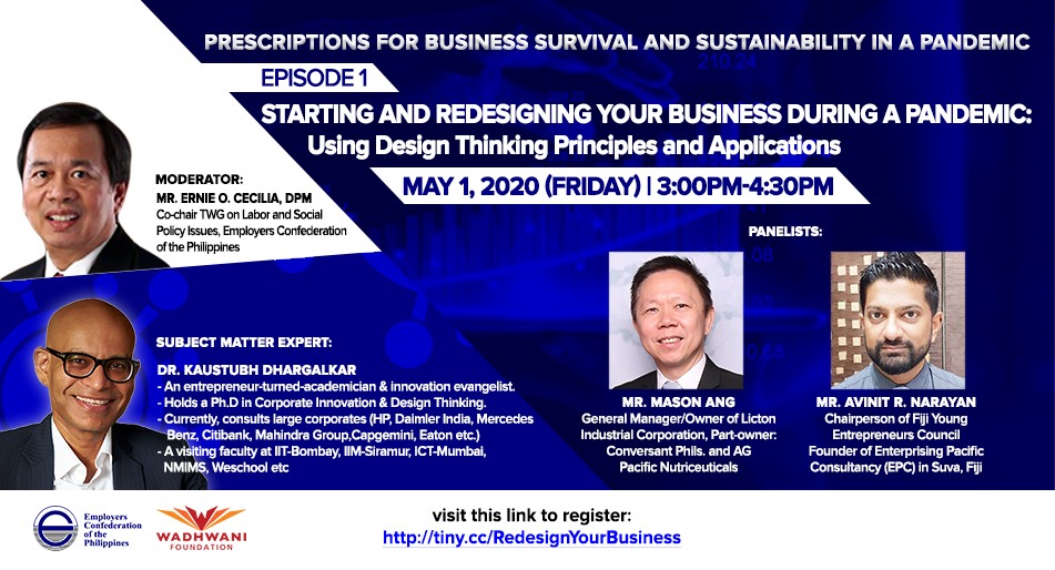 ECOP holds webinar on starting and redesigning business