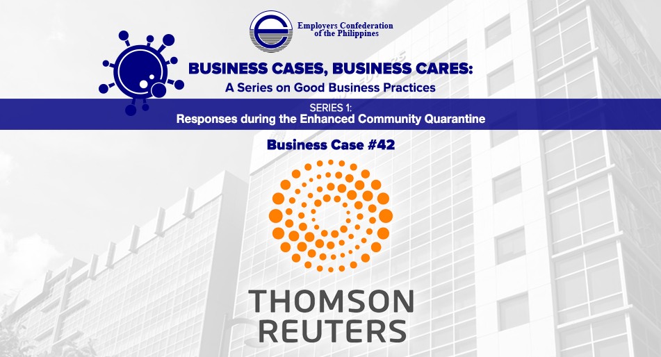 Best Practices of Thomson Reuters Corp Pte Ltd – Philippine Branch‎