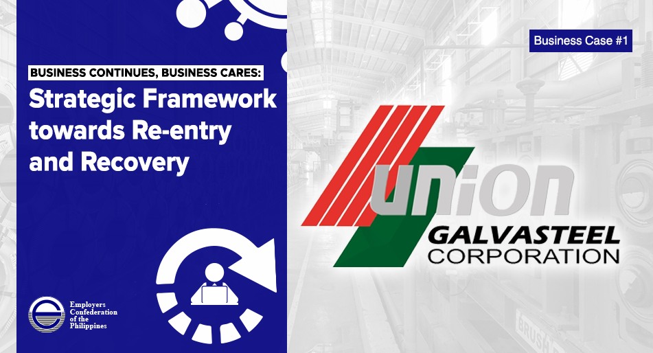 Strategic Framework towards Re-entry and Recovery: Union Galvasteel Corporation (UGC)