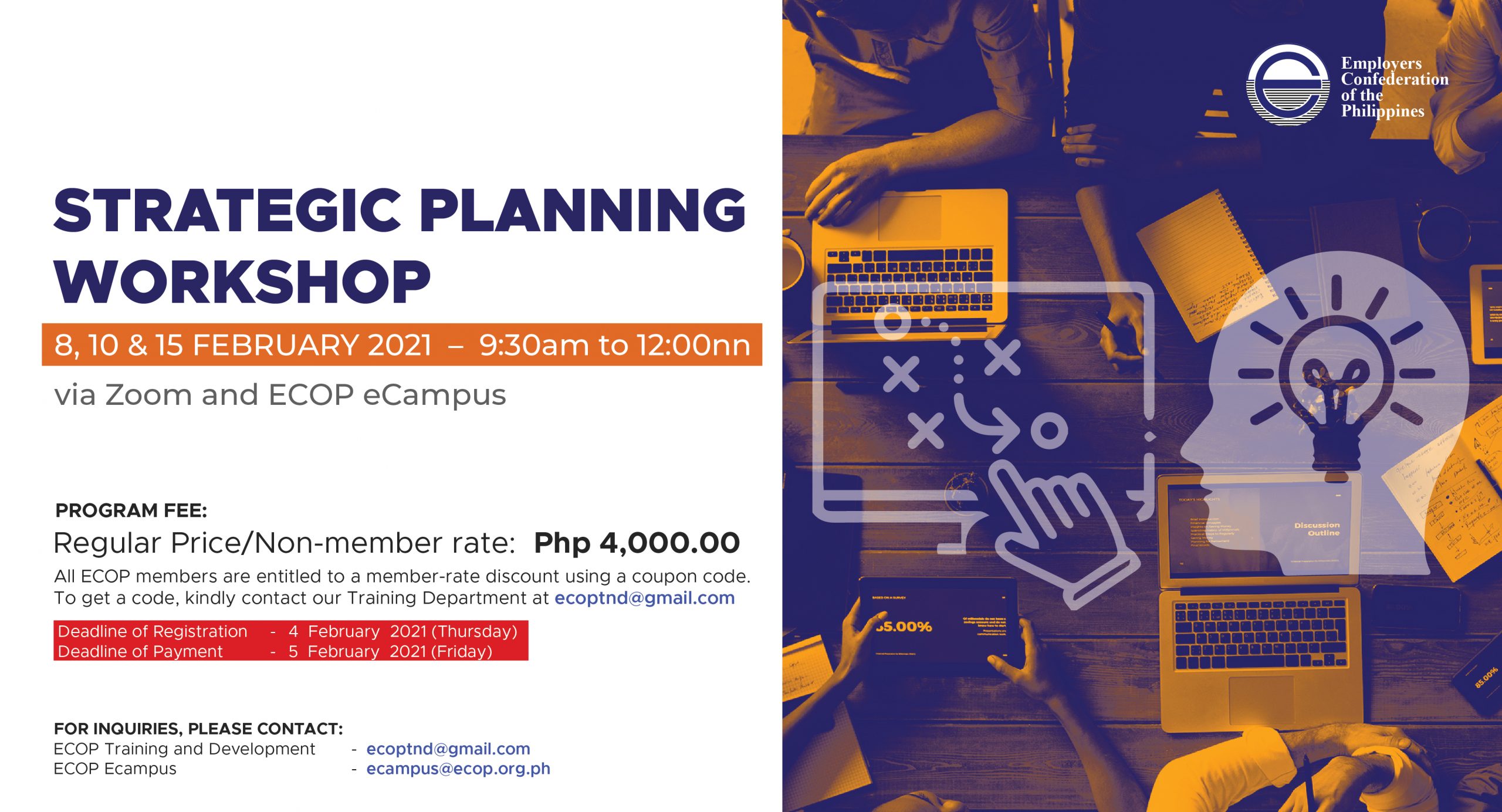 strategic planning training workshop