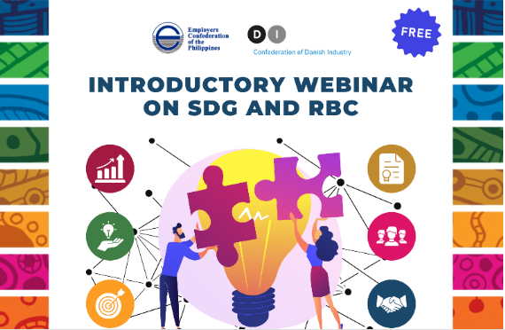 Advisory: ECOP and DI to conduct free introductory webinar on SDG and RBC